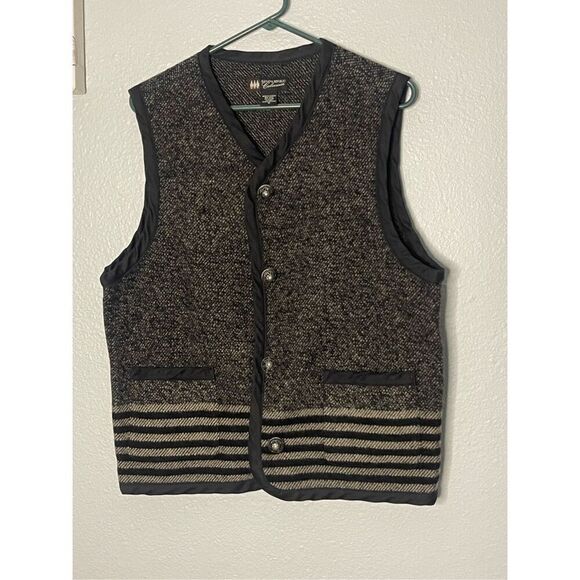 Vintage Banana Republic Cabinwears Wool Blend Vest Women’s Size Medium - Picture 1 of 5